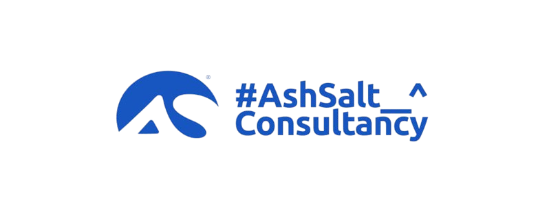 AshSalt Consultancy logo – Lagos-based web design and digital strategy agency helping creatives and small businesses grow online.